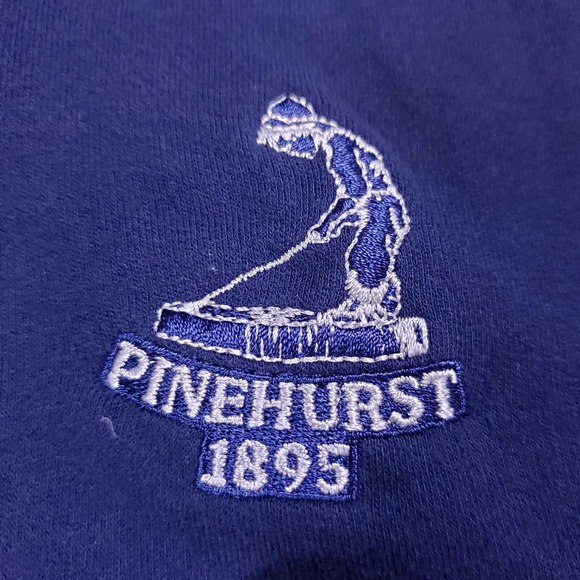 Polo Ralph Lauren Sweater Vest Mens Size Medium Blue Pinehurst 1895 PGA Golf - Picture 5 of 10